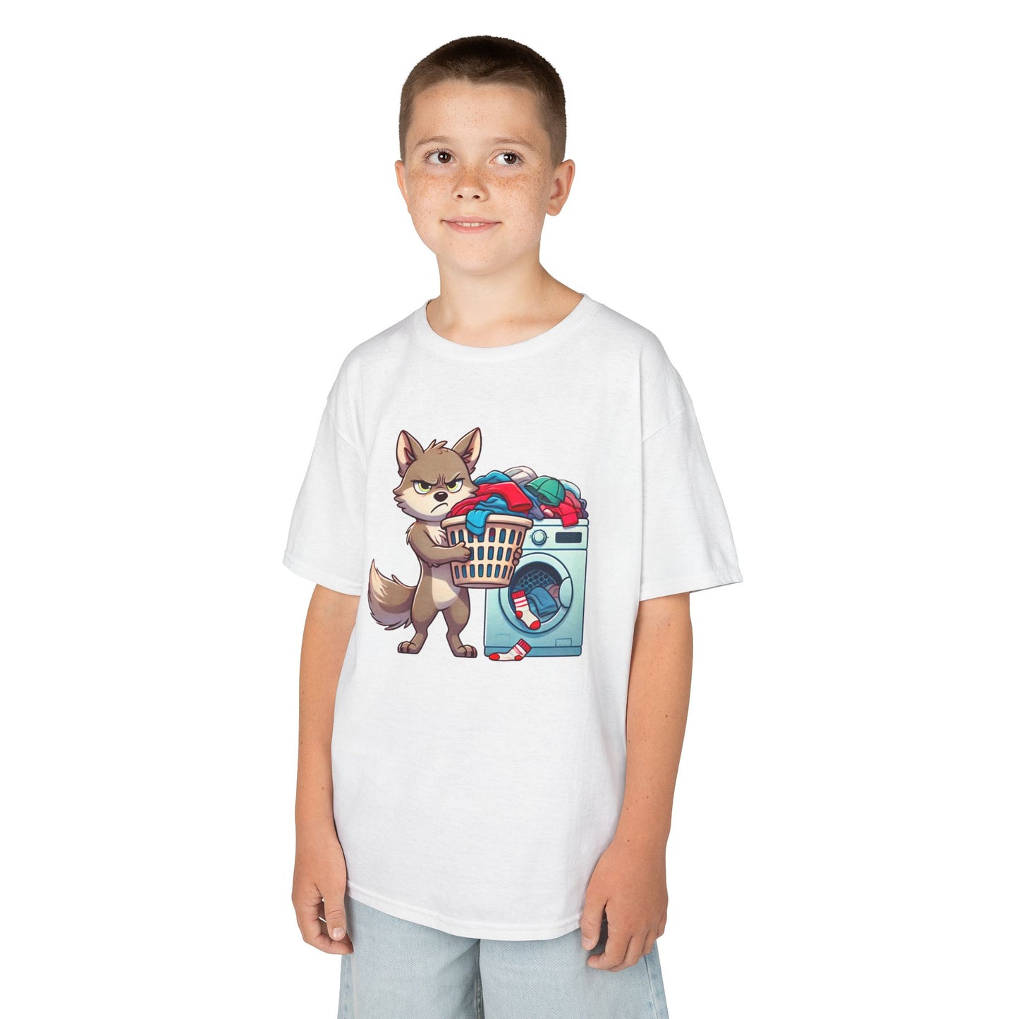 Grumpy Wolf Kid-Laundry