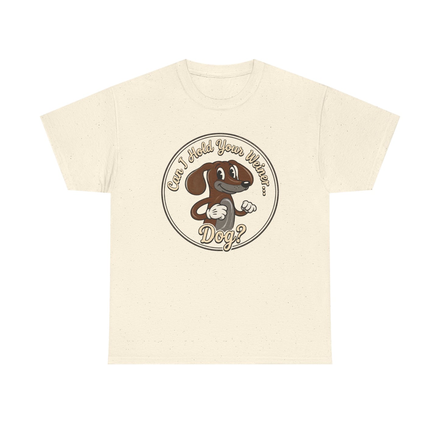 Vintage Cartoon  Weiner Dog T