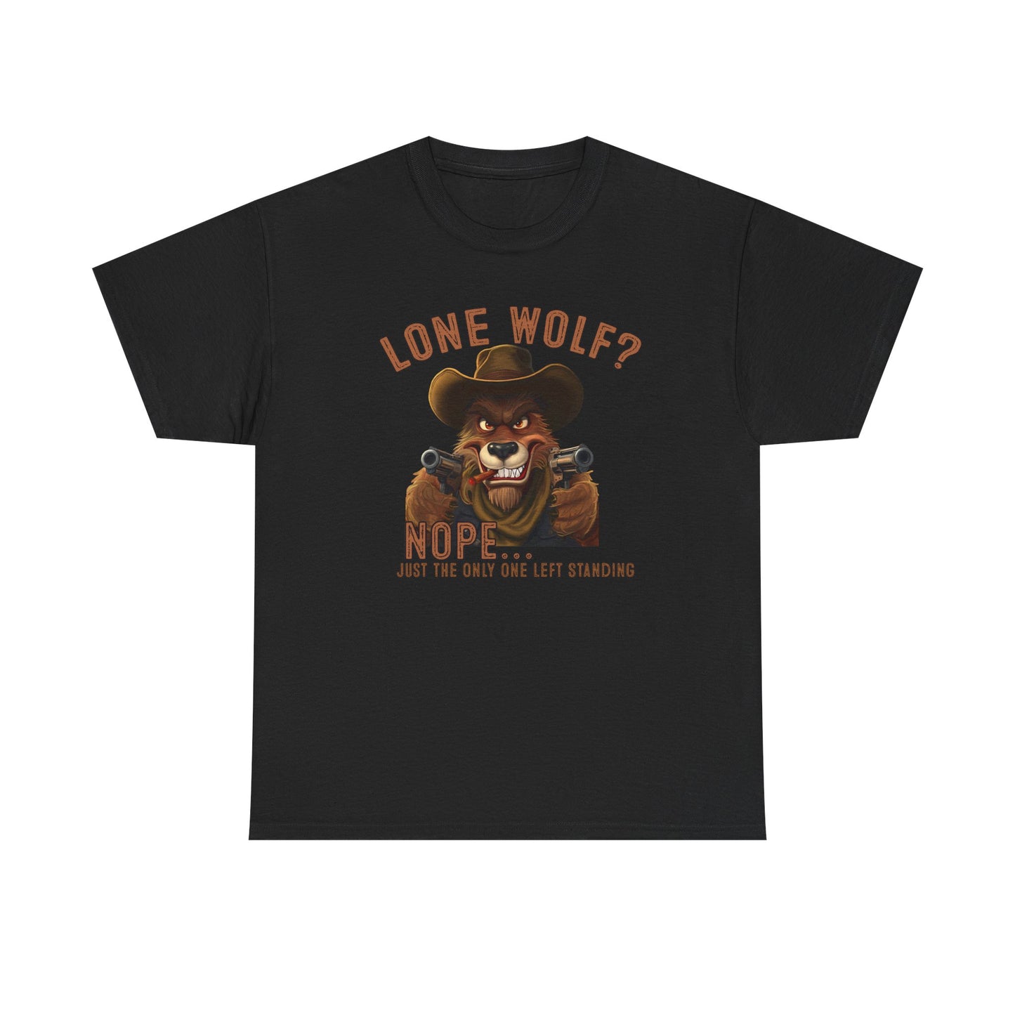 Lone Wolf? Nope — Wolf Graphic Tee