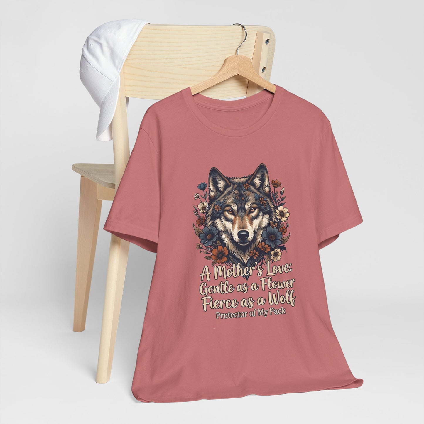 Wolf Mom T-Shirt — “A Mother’s Love: