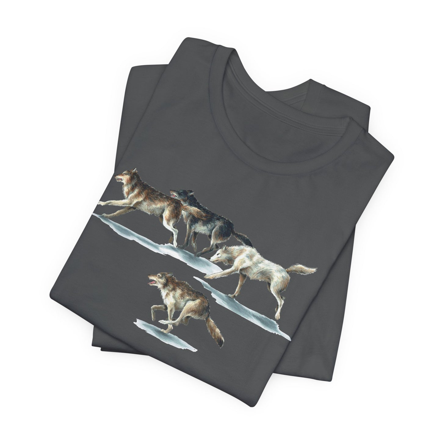 Running Wolves T‑Shirt