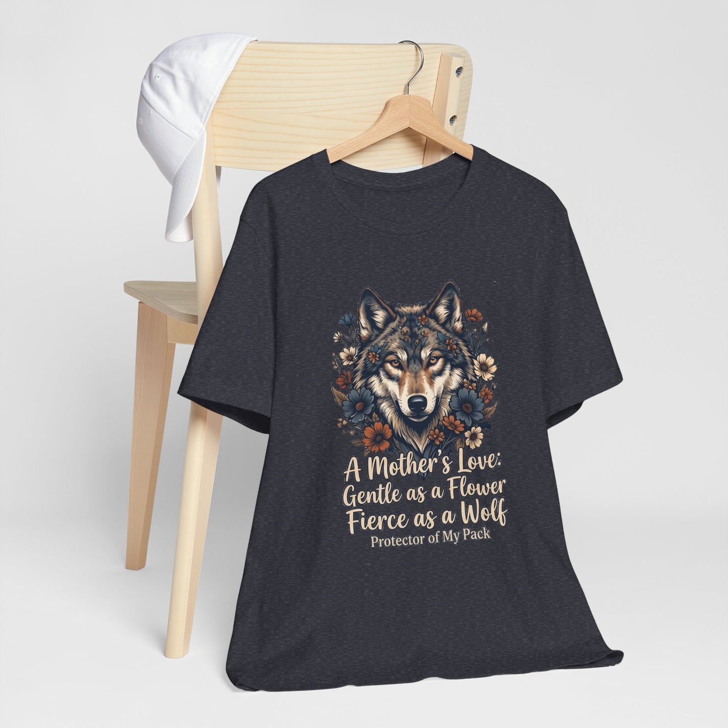 Wolf Mom T-Shirt — “A Mother’s Love: