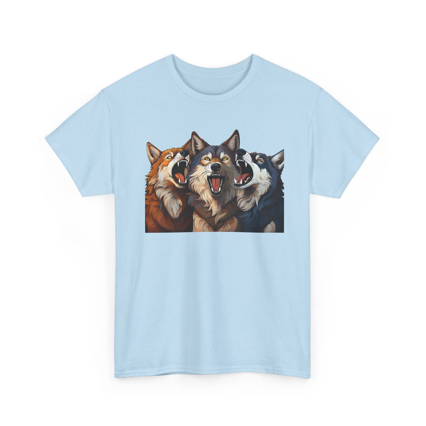 SINGING TRIO of WOLVES - T SHIRT