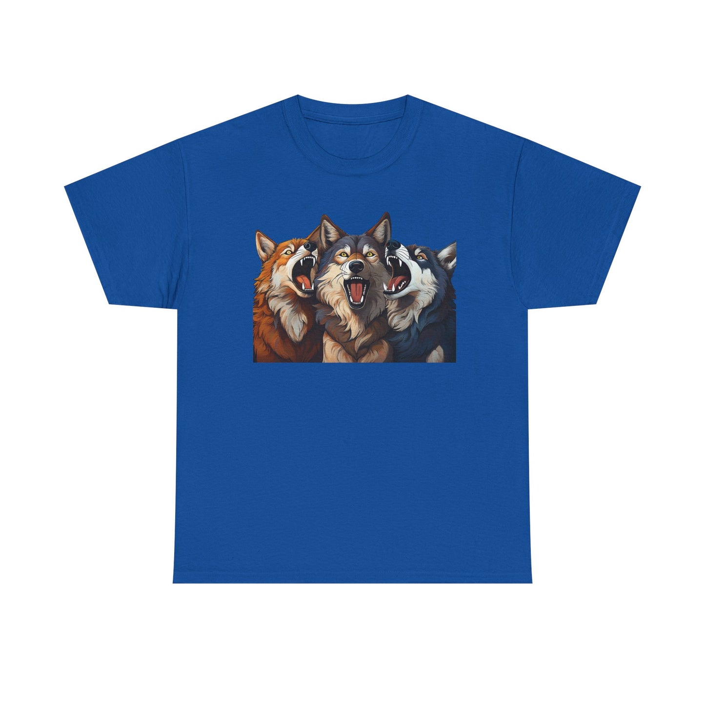 SINGING TRIO of WOLVES - T SHIRT