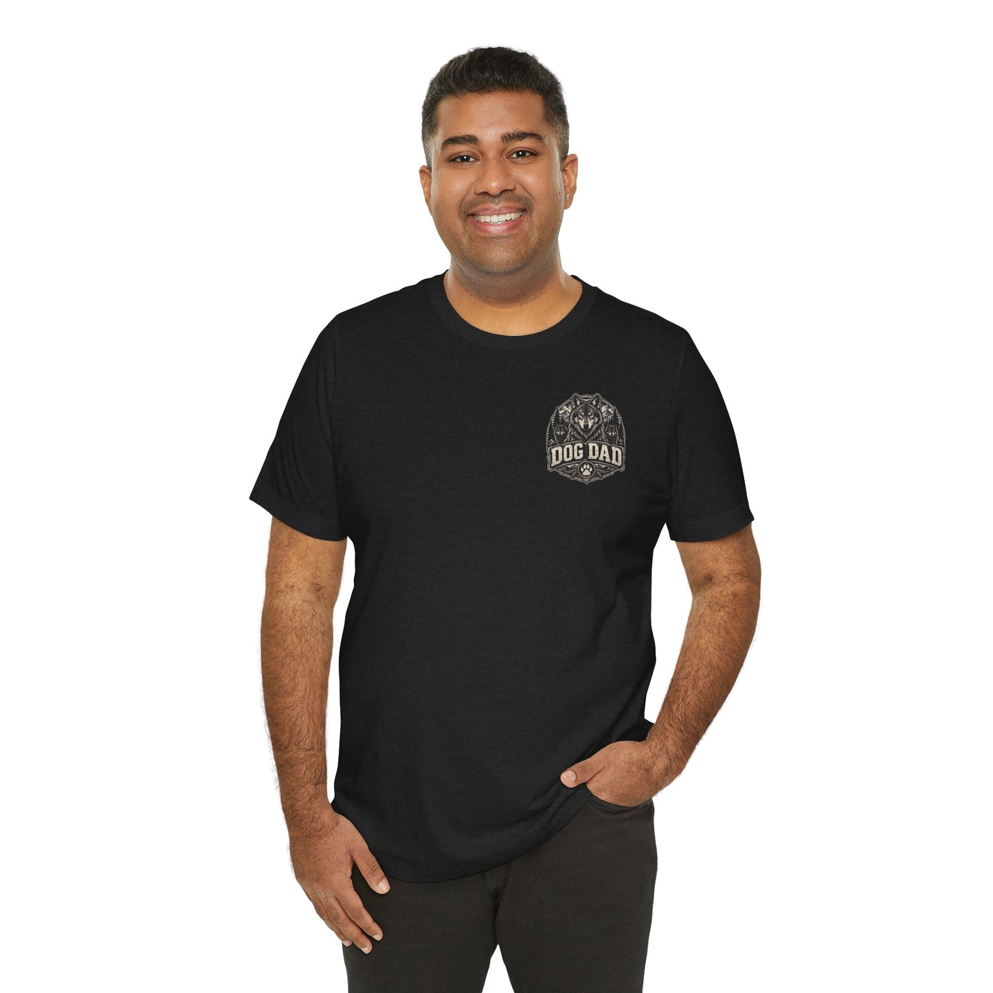 Old Wolf Still Dangerous T‑Shirt – 'Dog Dad' Graphic Tee