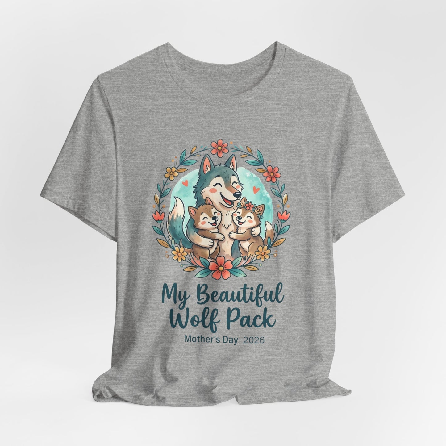 My Beautiful Wolf Pack T-Shirt – Mother's Day  Tee