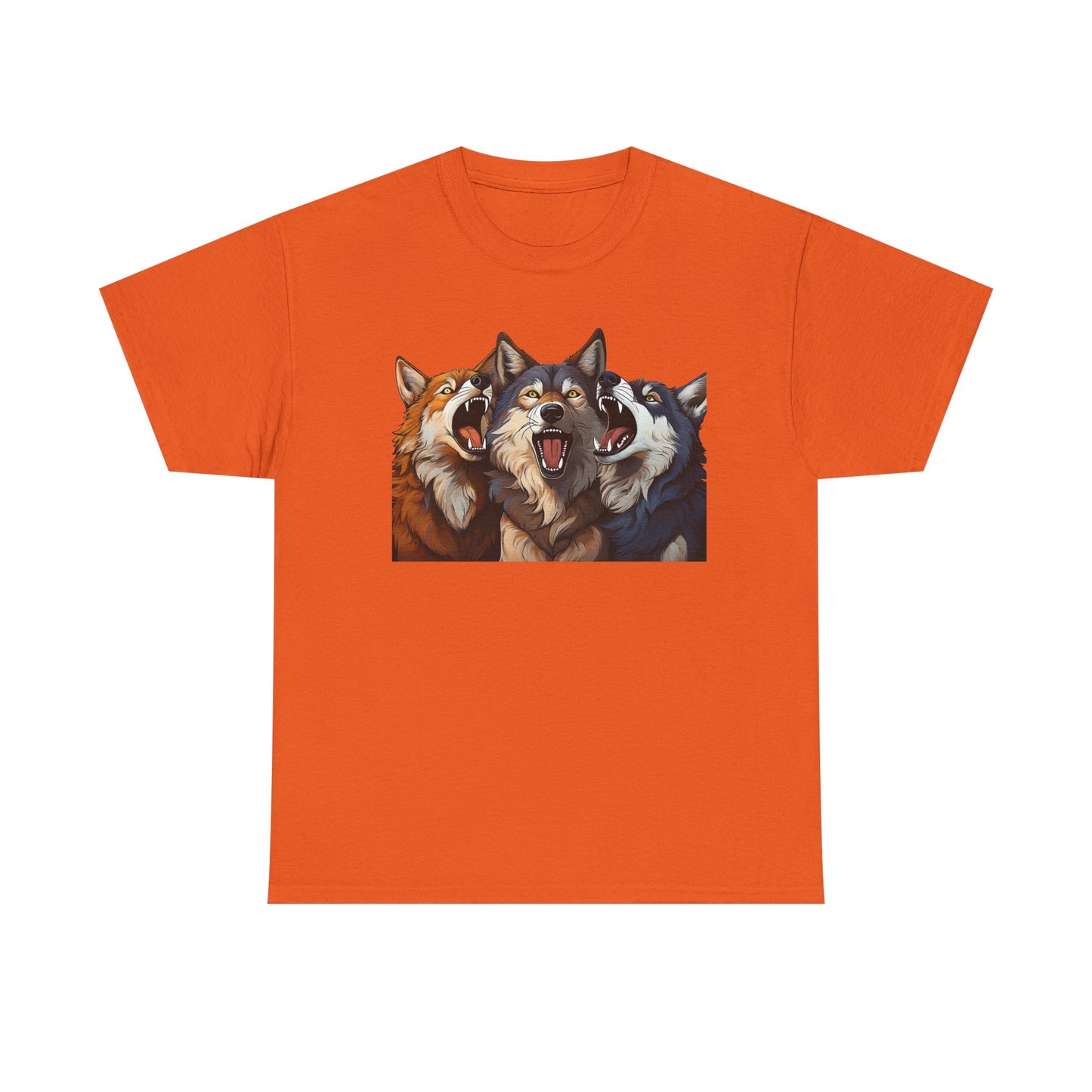 SINGING TRIO of WOLVES - T SHIRT