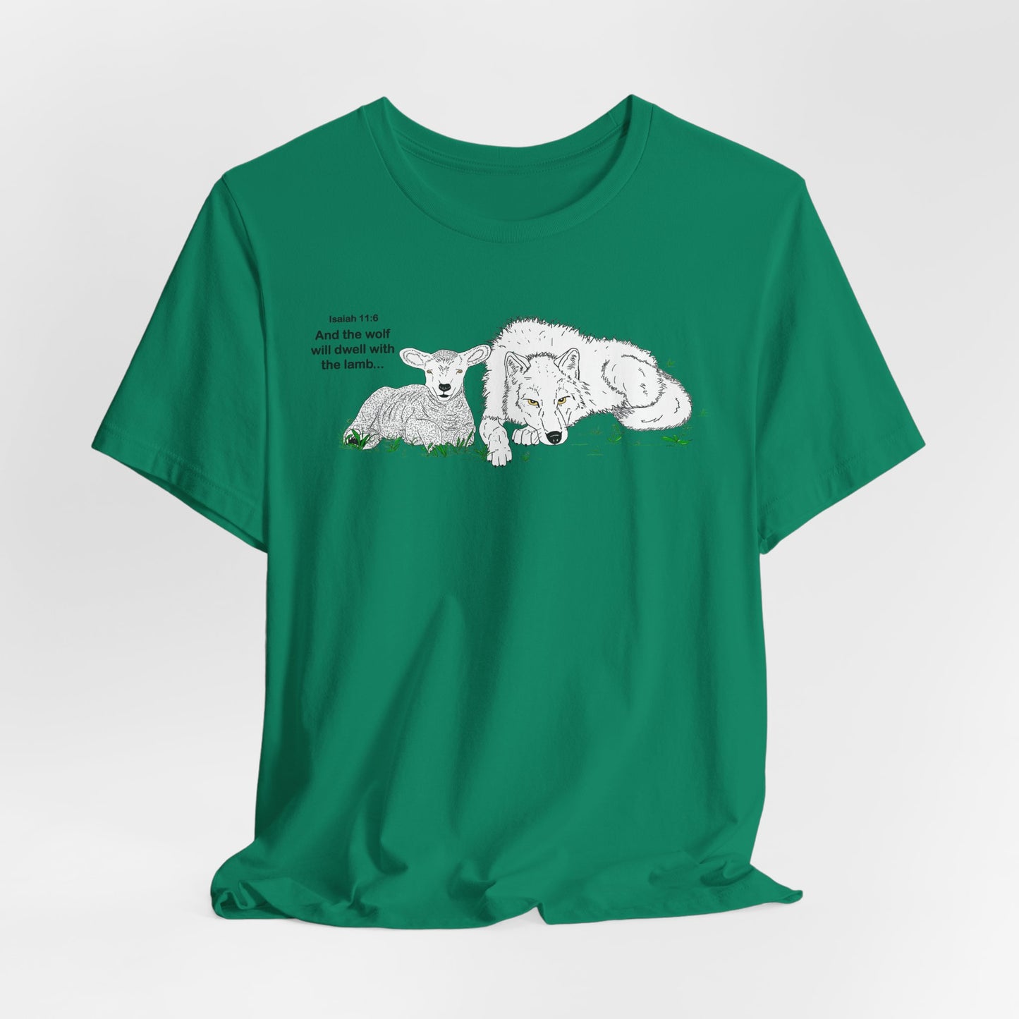 'And the wolf shall dwell with the lamb'