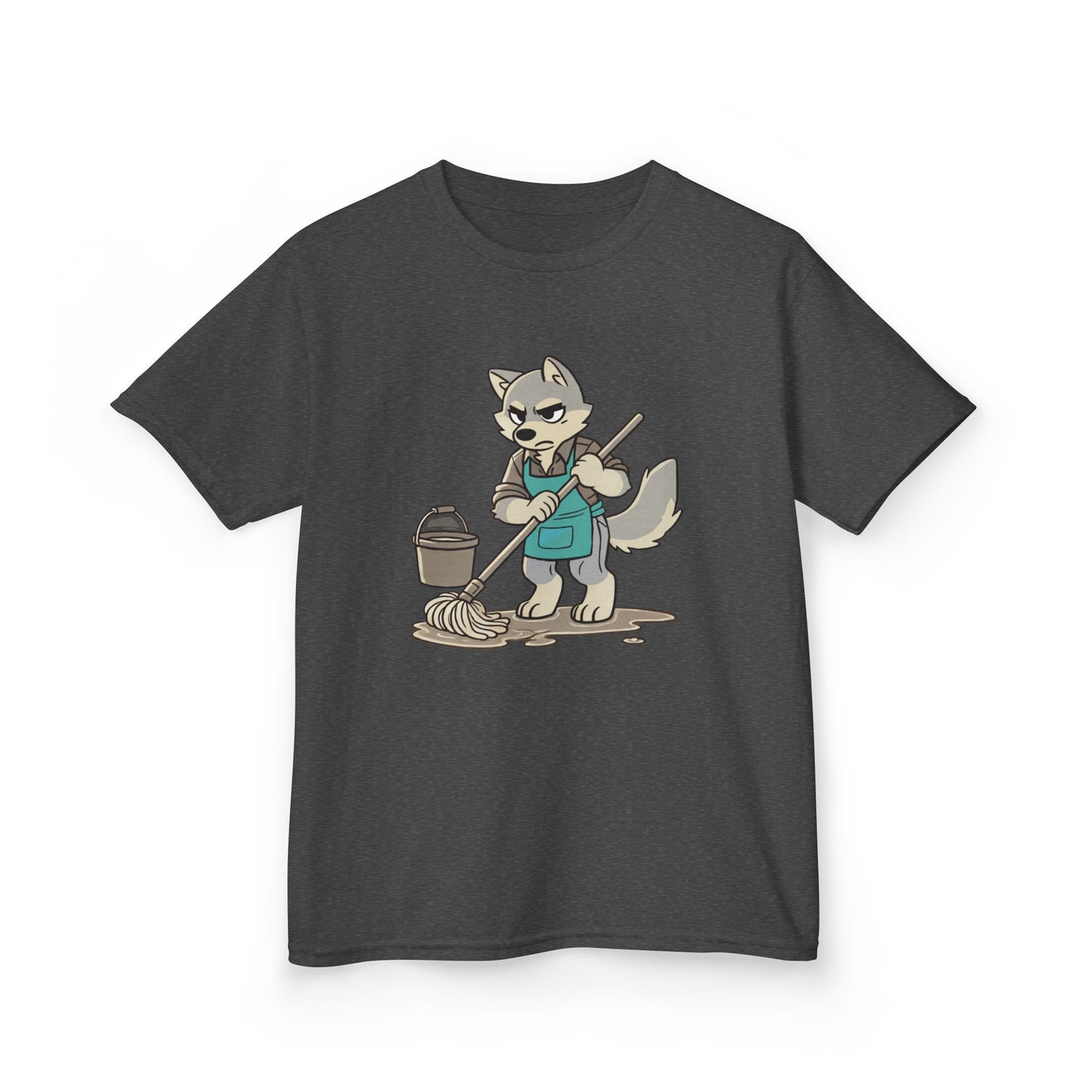 Grumpy Wolf Kid— Mop