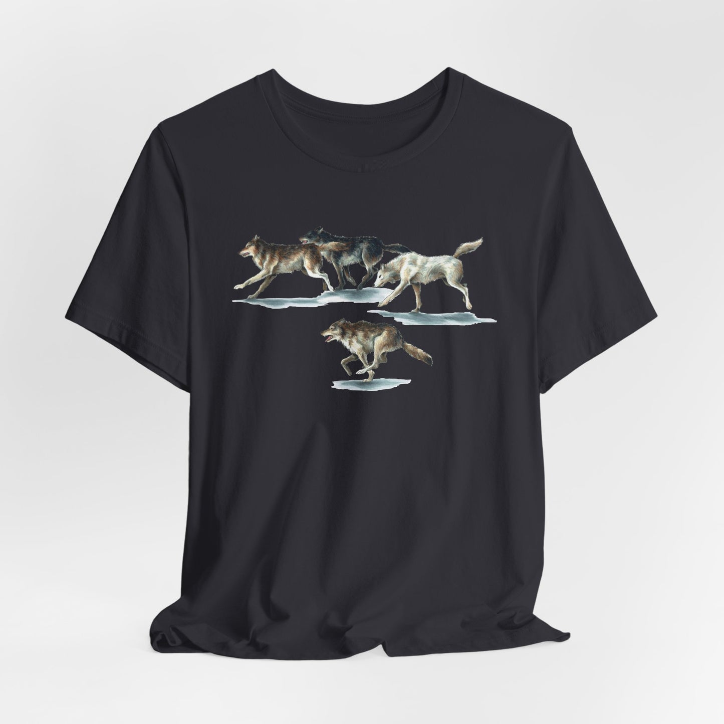 Running Wolves T‑Shirt