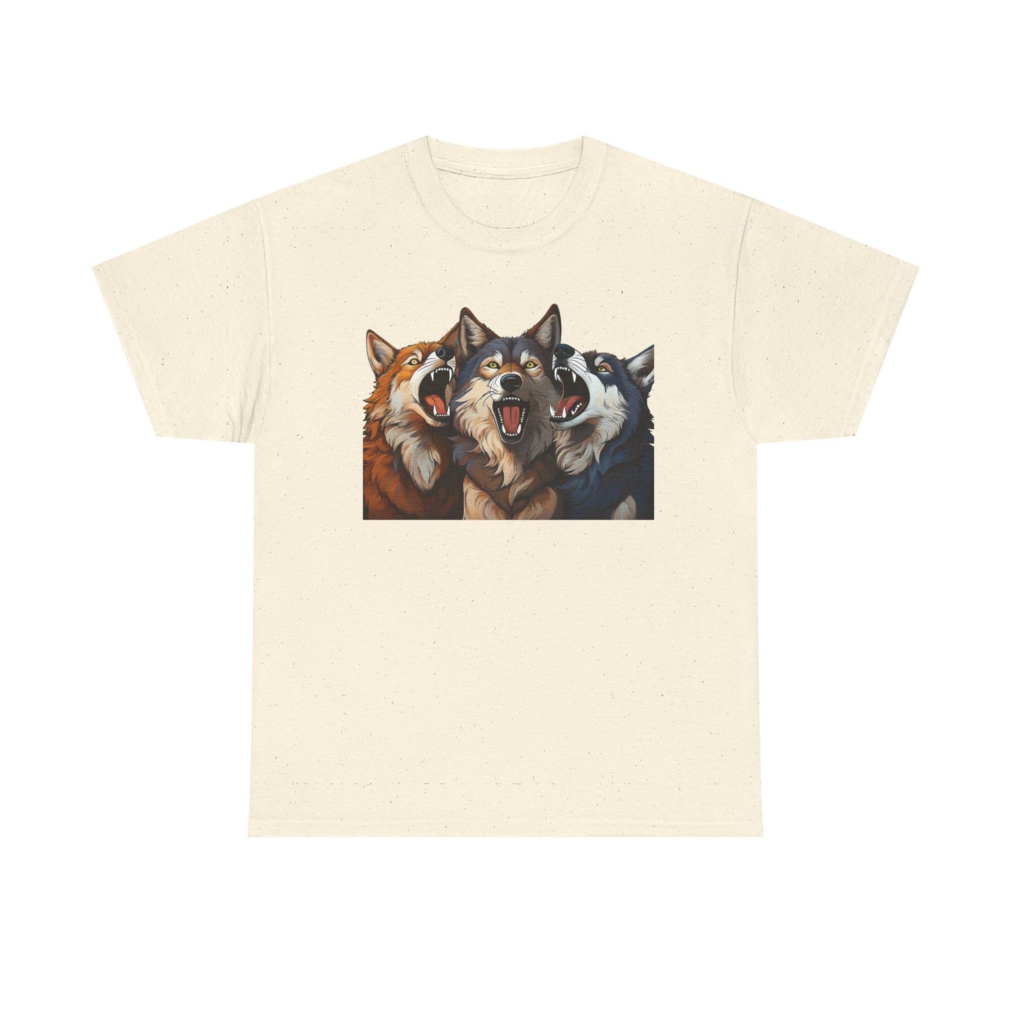SINGING TRIO of WOLVES - T SHIRT