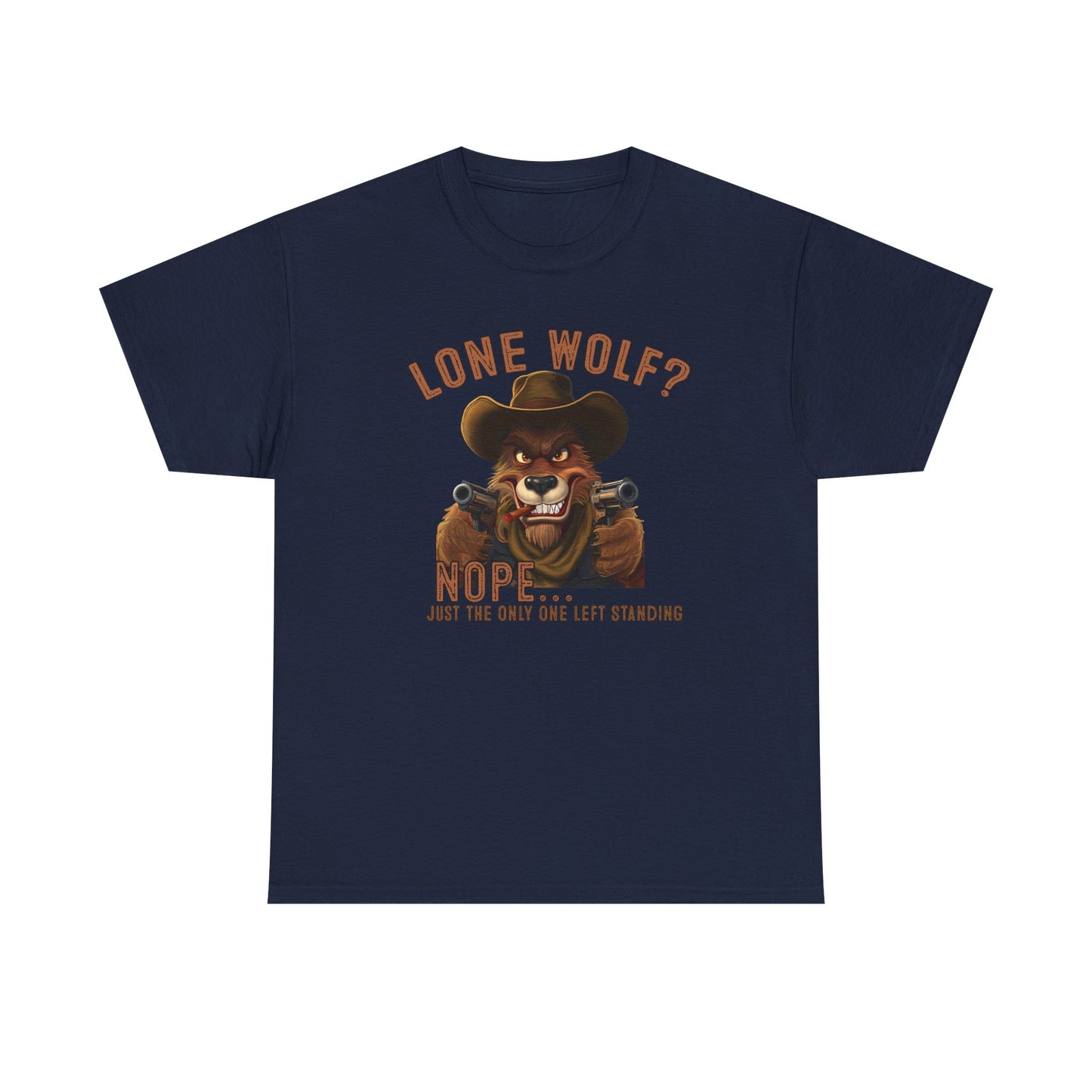 Lone Wolf? Nope — Wolf Graphic Tee