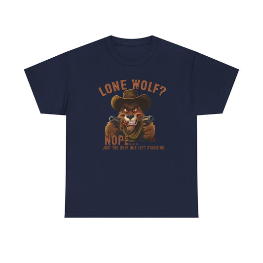 Lone Wolf? Nope — Wolf Graphic Tee