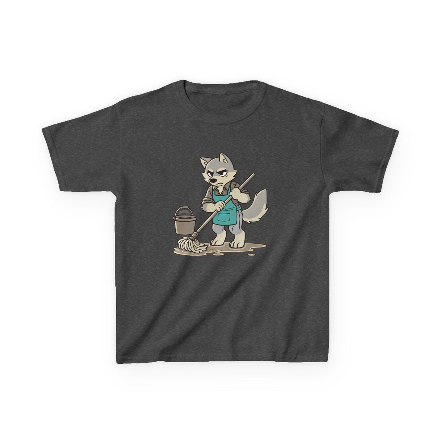 Grumpy Wolf Kid— Mop