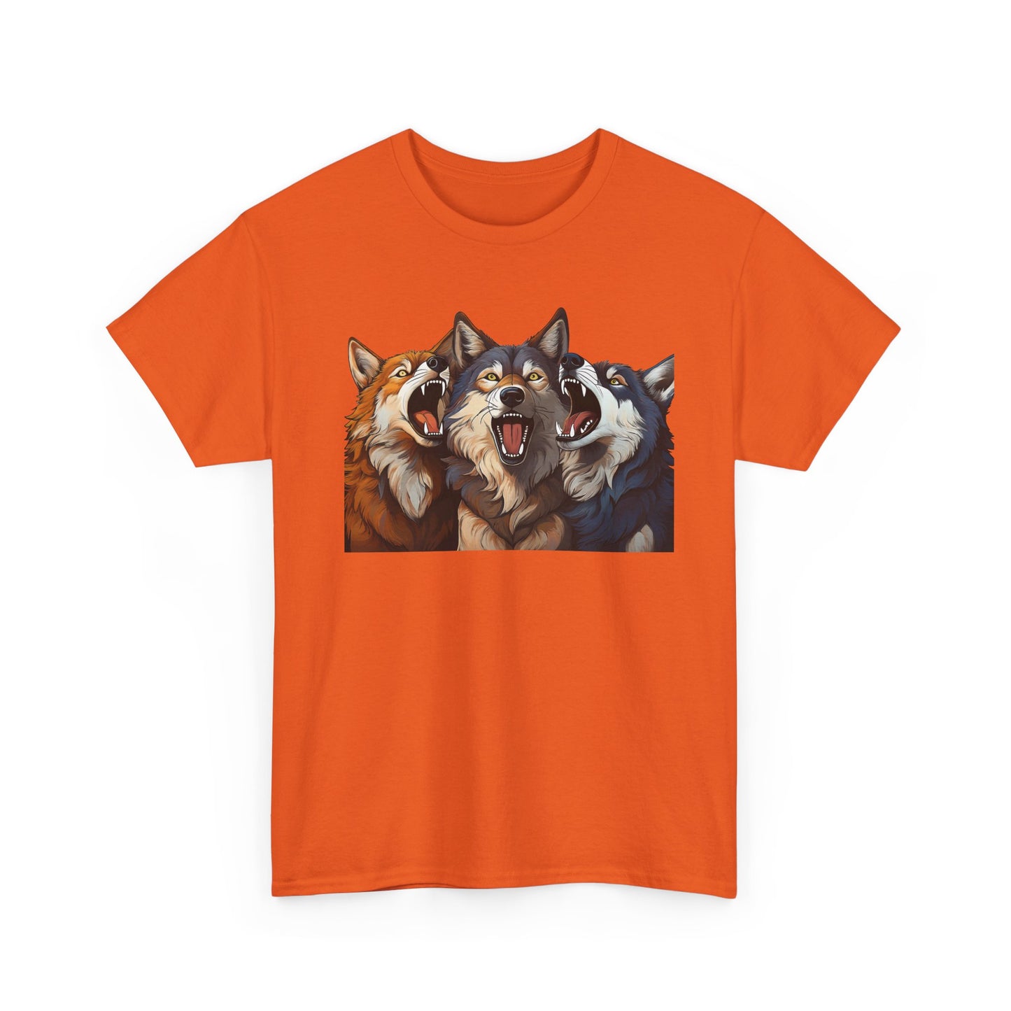 SINGING TRIO of WOLVES - T SHIRT