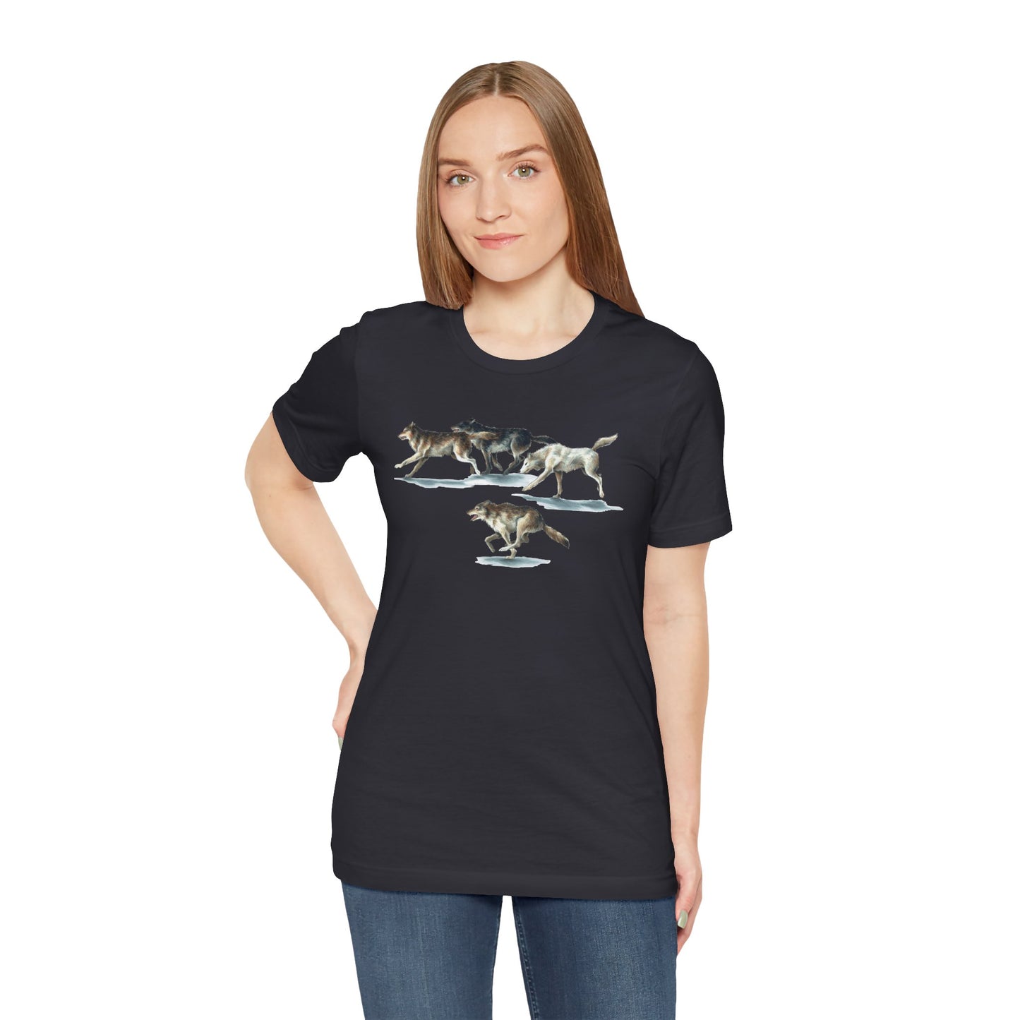 Running Wolves T‑Shirt