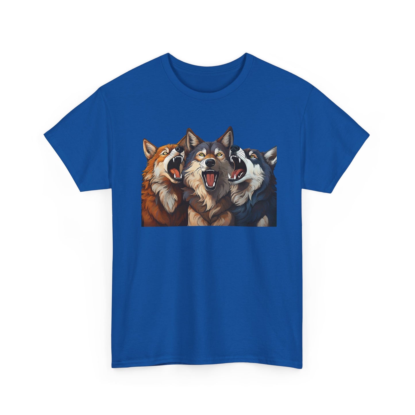 SINGING TRIO of WOLVES - T SHIRT