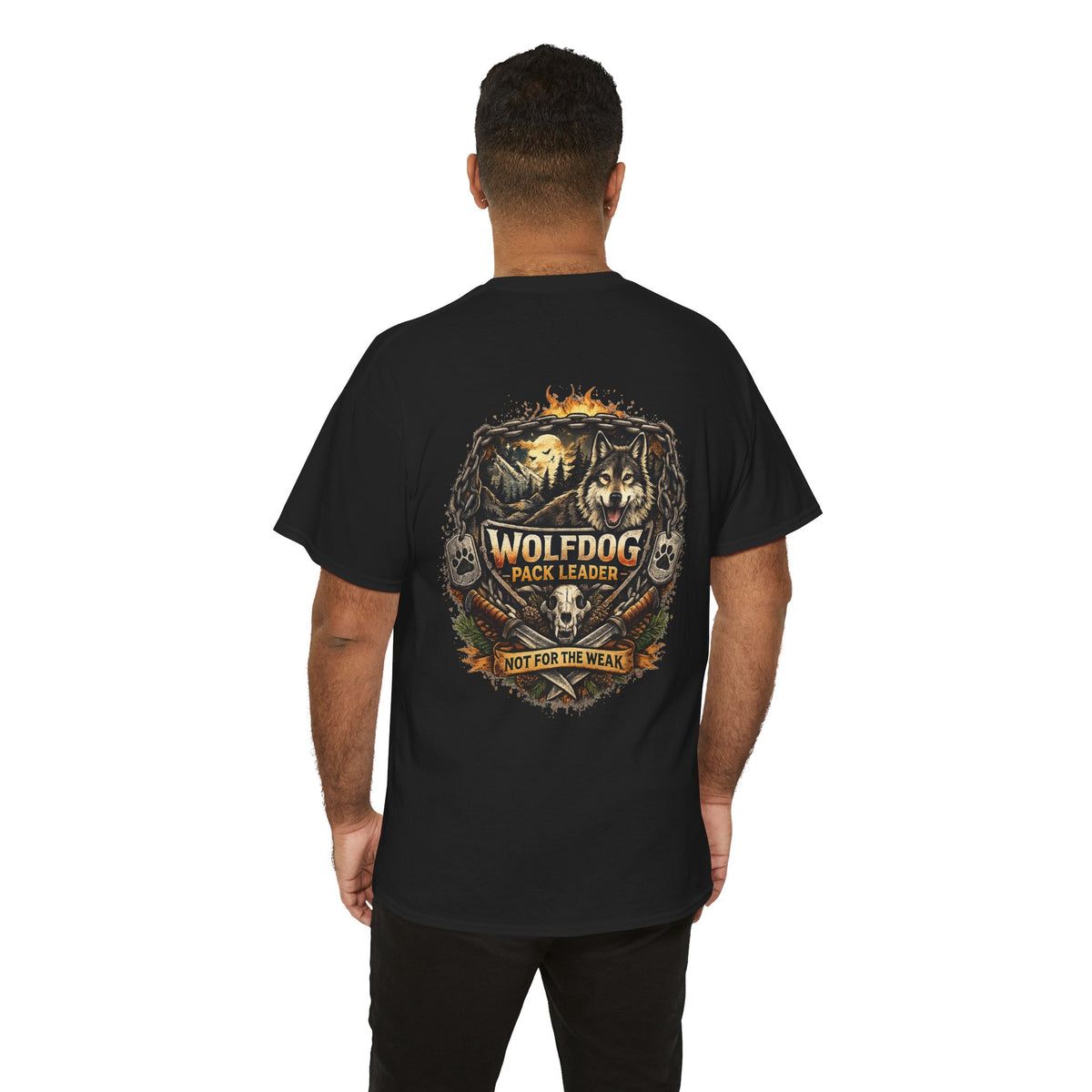 Wolfdog Pack Leader T-Shirt — 'Not For The Weak'