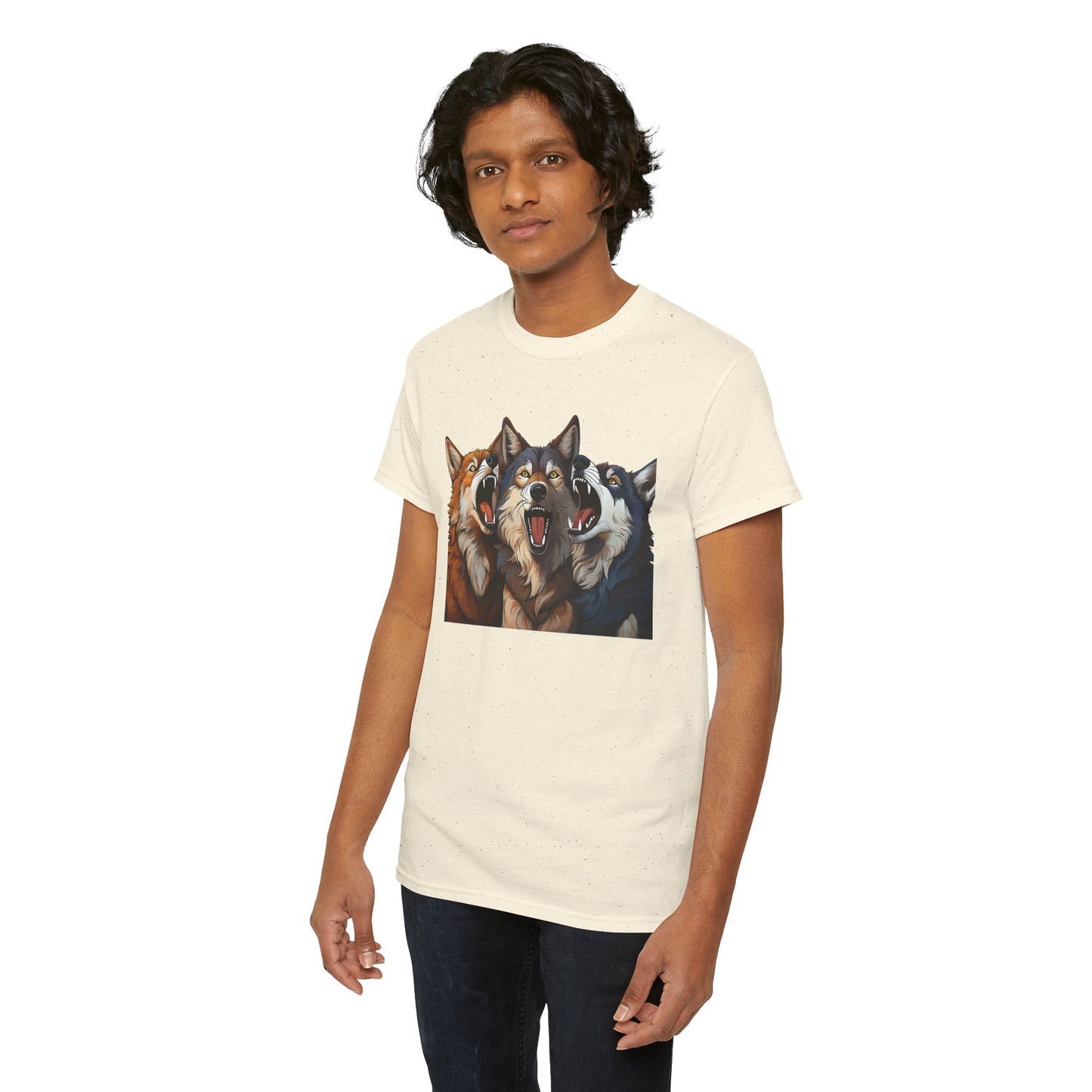 SINGING TRIO of WOLVES - T SHIRT