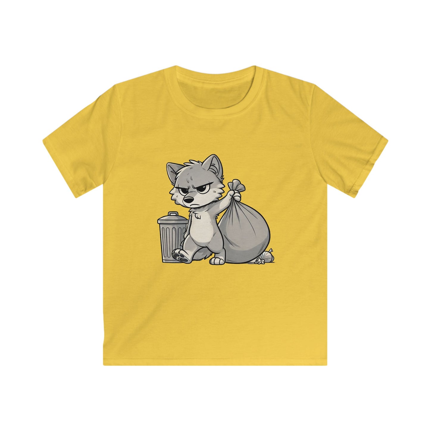 Grumpy Wolf Kid -Take out the trash!