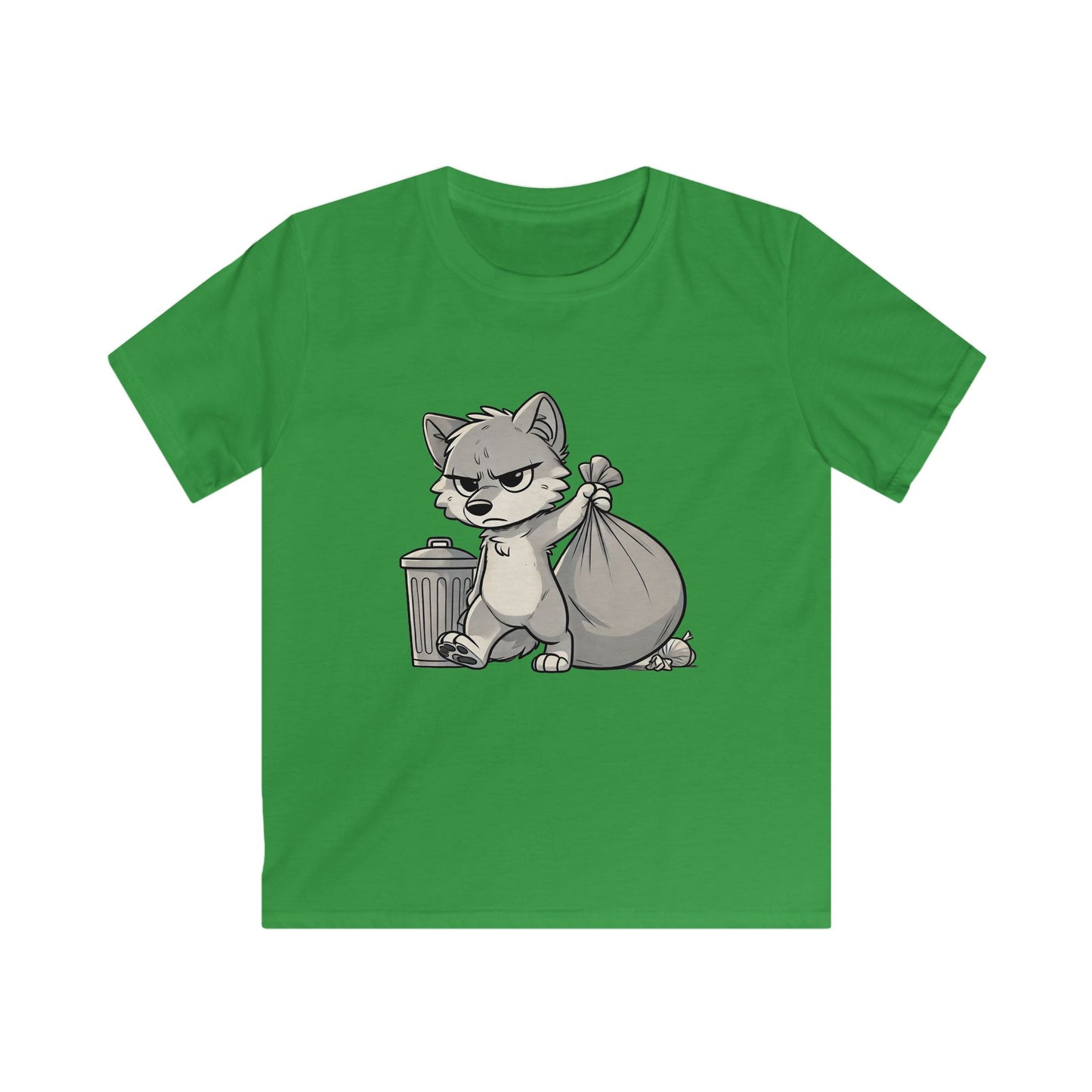 Grumpy Wolf Kid -Take out the trash!