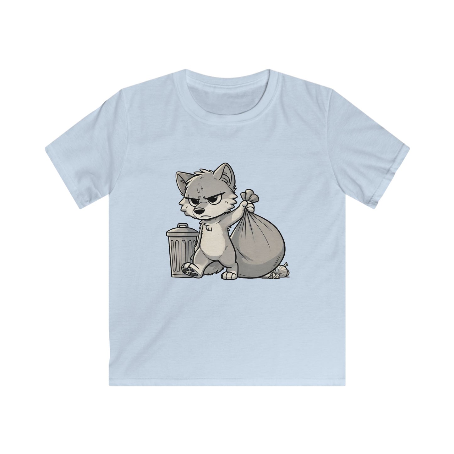 Grumpy Wolf Kid -Take out the trash!