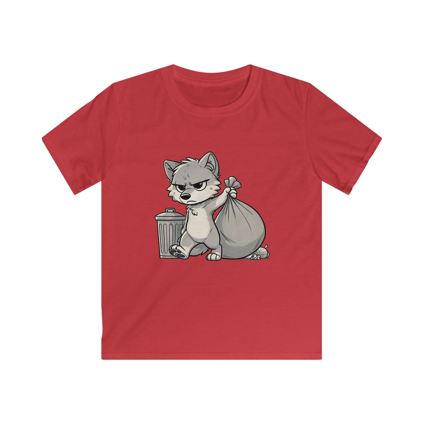 Grumpy Wolf Kid -Take out the trash!
