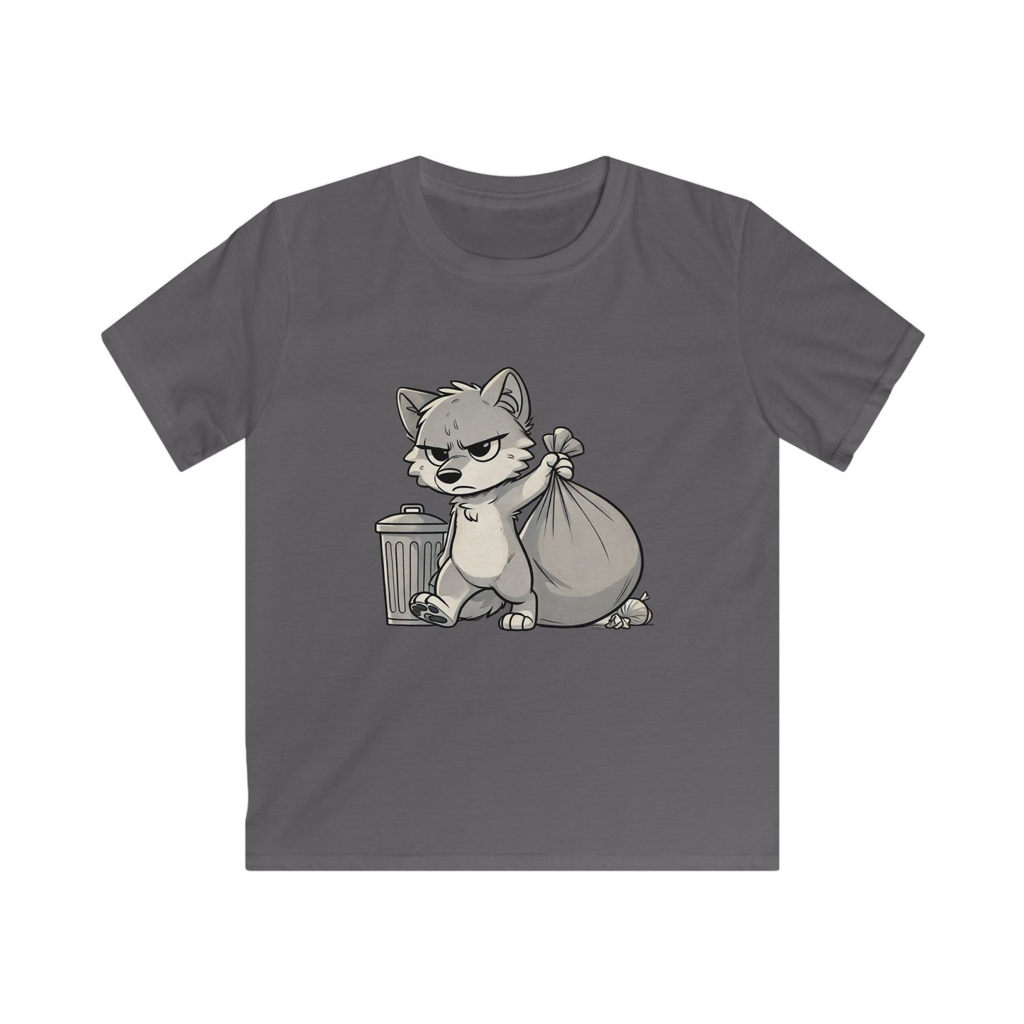 Grumpy Wolf Kid -Take out the trash!