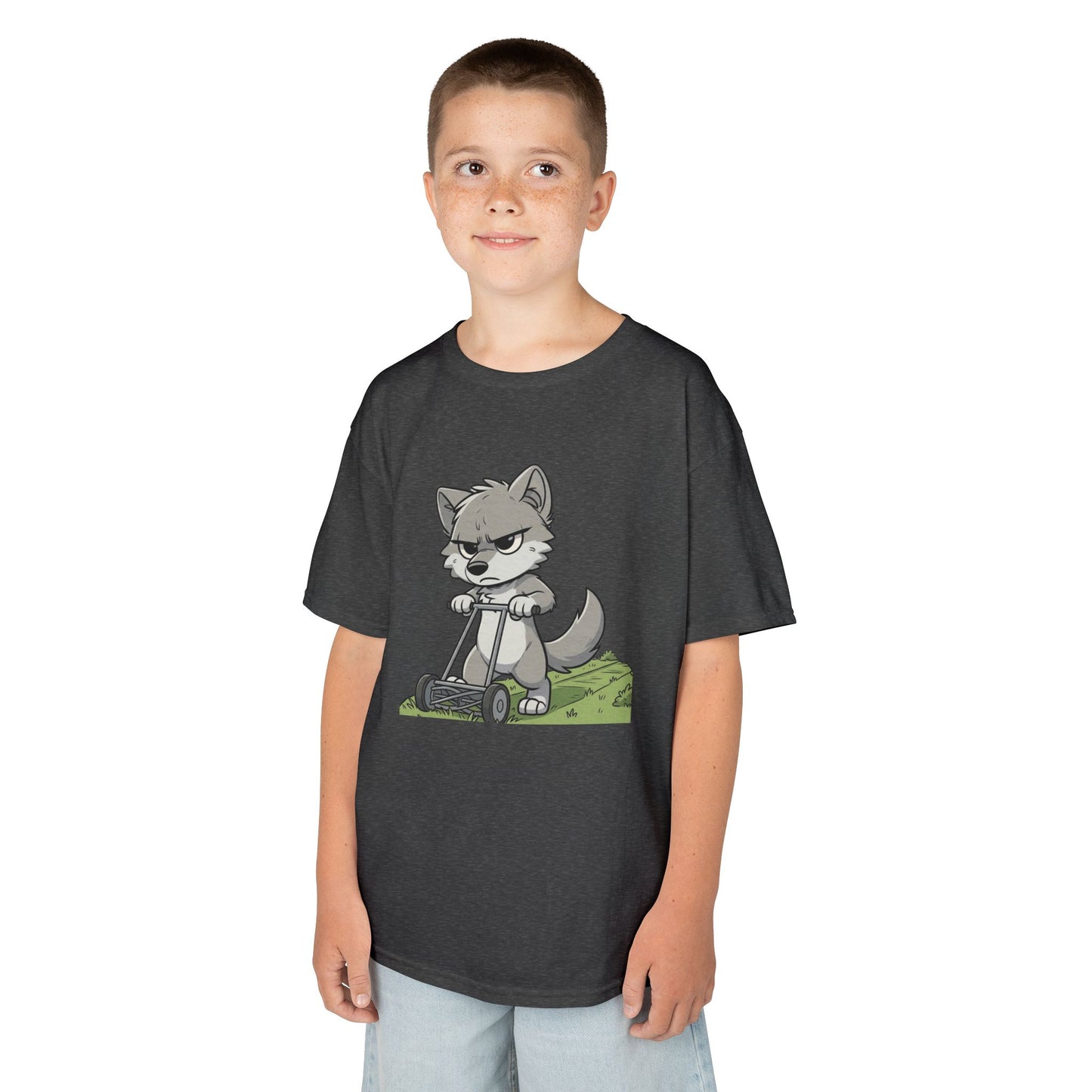 Grumpy Wolf Kid—Mow the Lawn