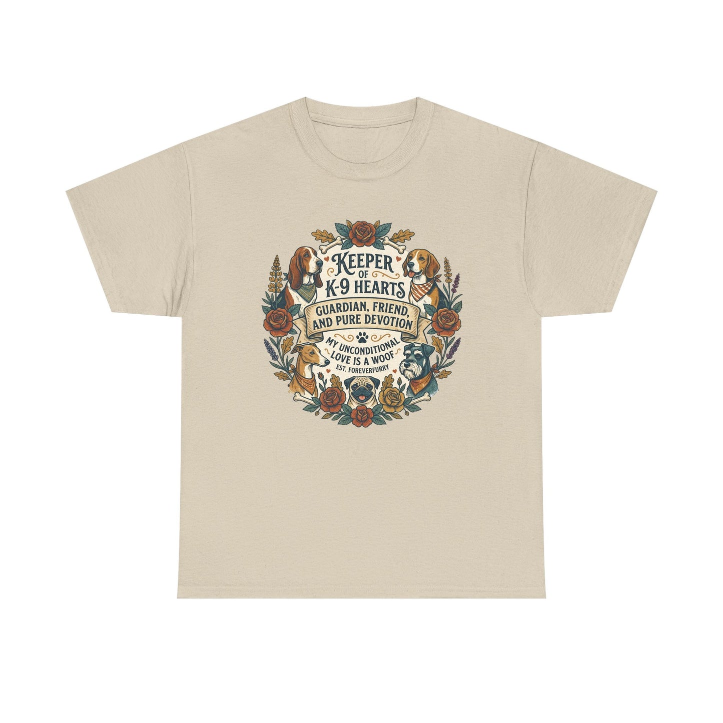 Keeper of K-9 Hearts T-Shirt