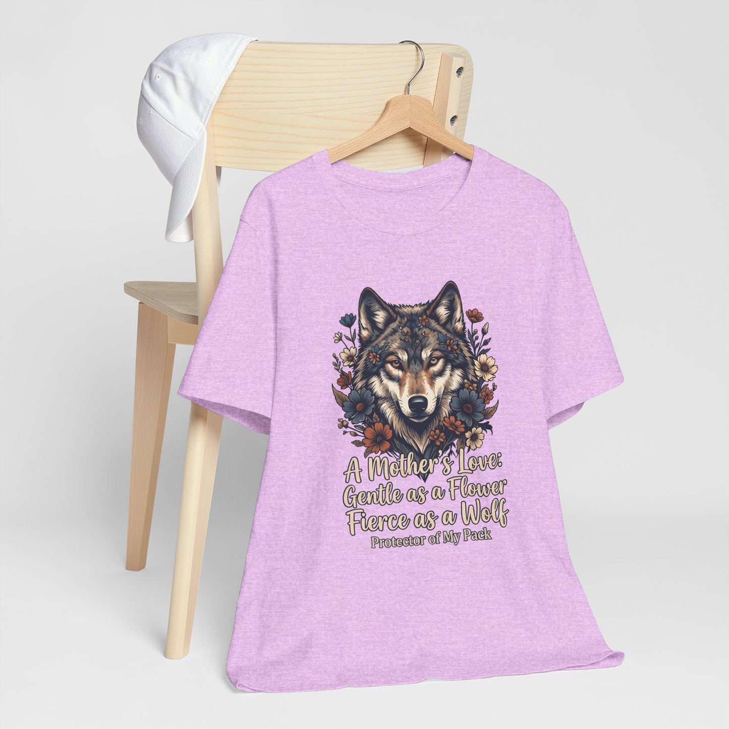 Wolf Mom T-Shirt — “A Mother’s Love: