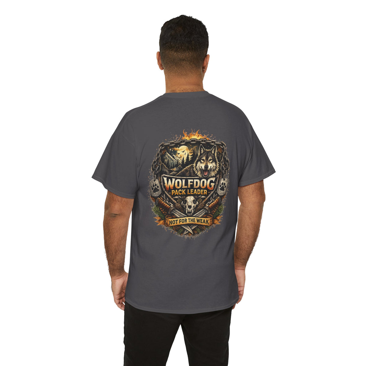 Wolfdog Pack Leader T-Shirt — 'Not For The Weak'