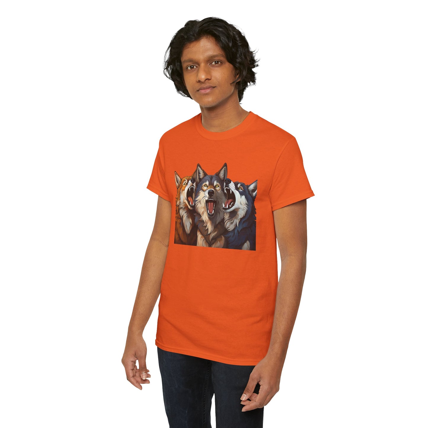 SINGING TRIO of WOLVES - T SHIRT