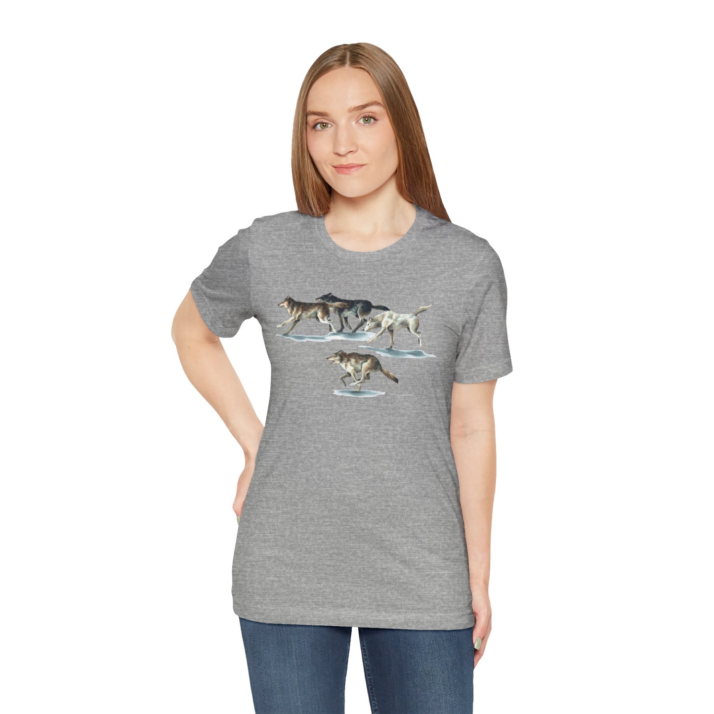 Running Wolves T‑Shirt