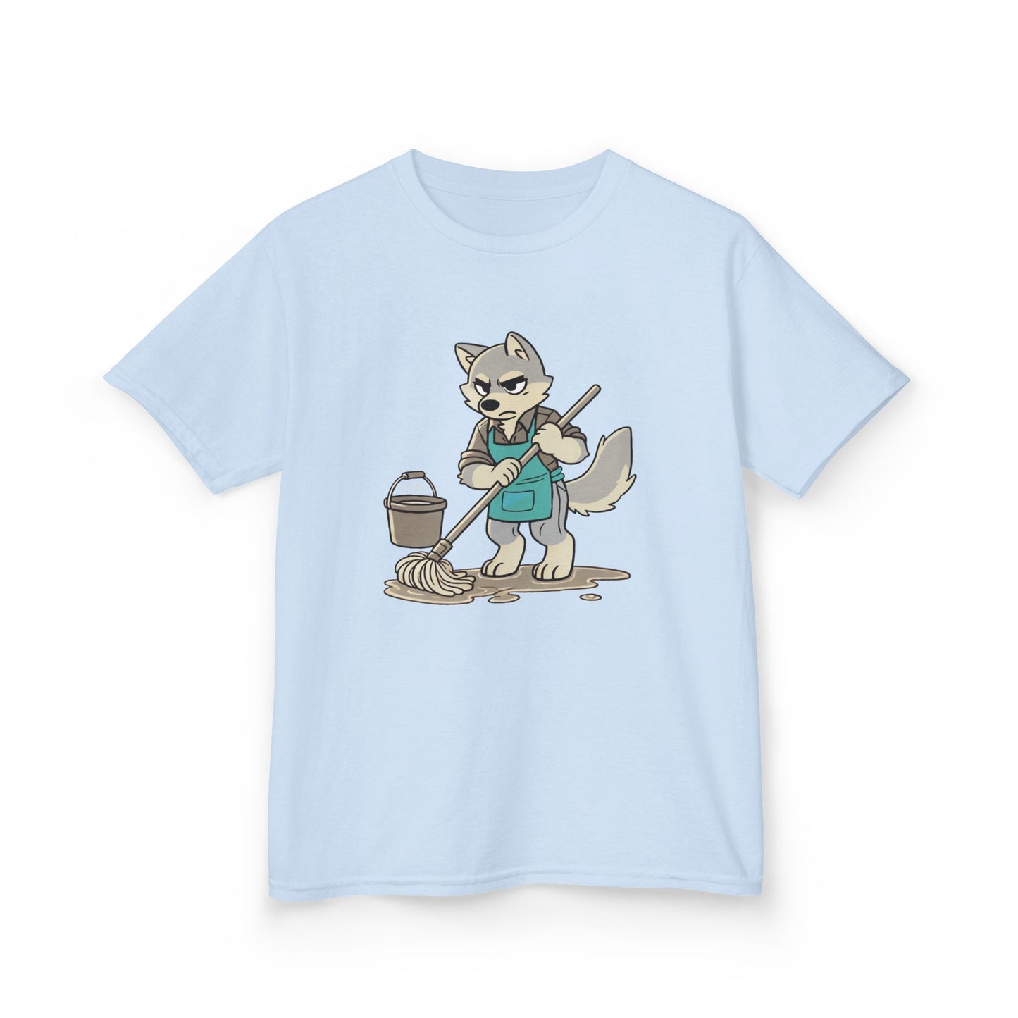 Grumpy Wolf Kid— Mop