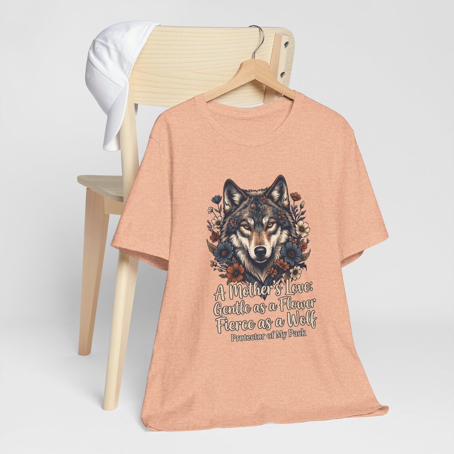 Wolf Mom T-Shirt — “A Mother’s Love: