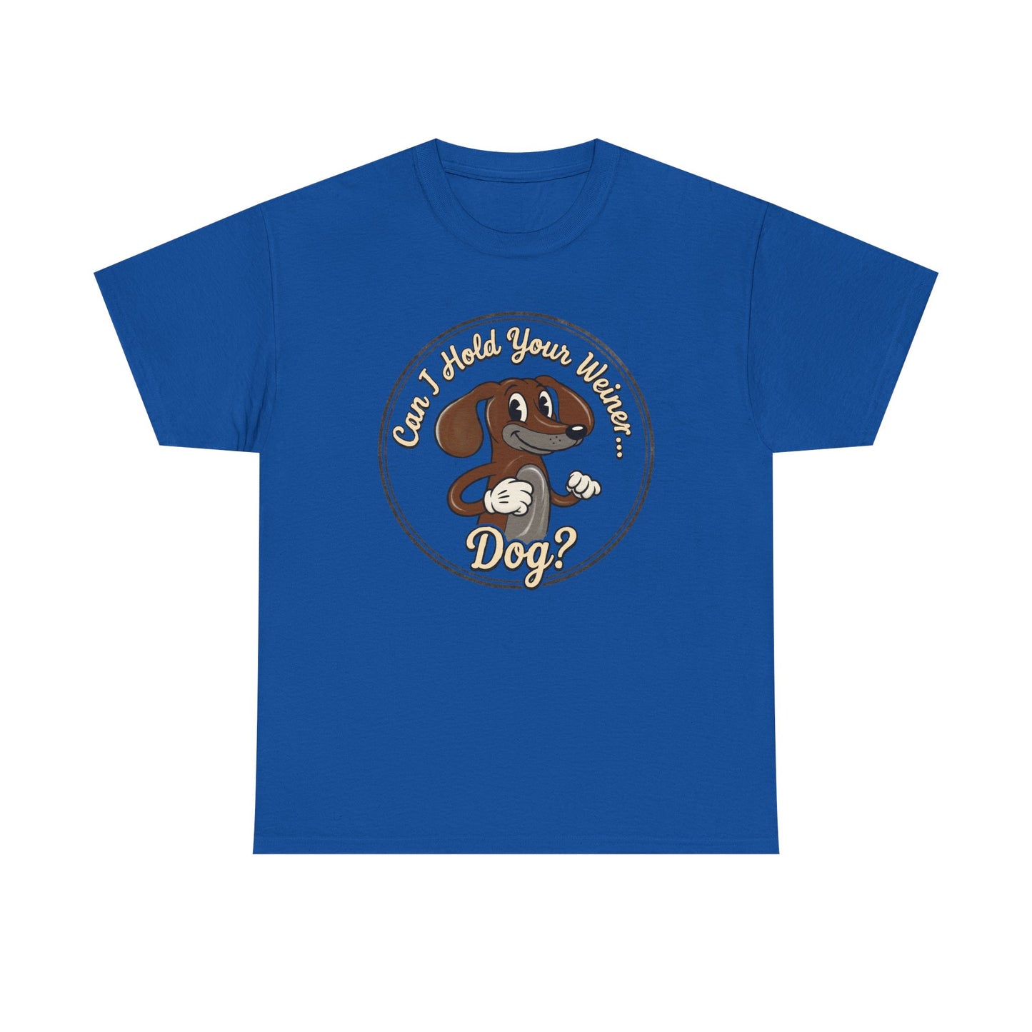 Vintage Cartoon  Weiner Dog T