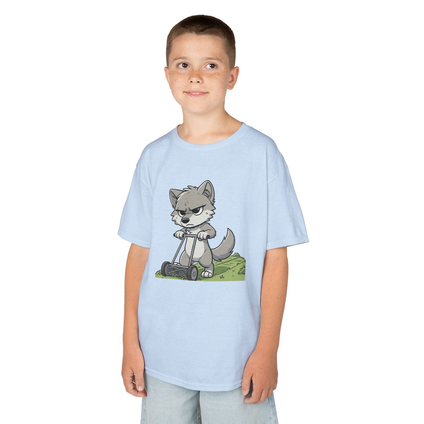Grumpy Wolf Kid—Mow the Lawn