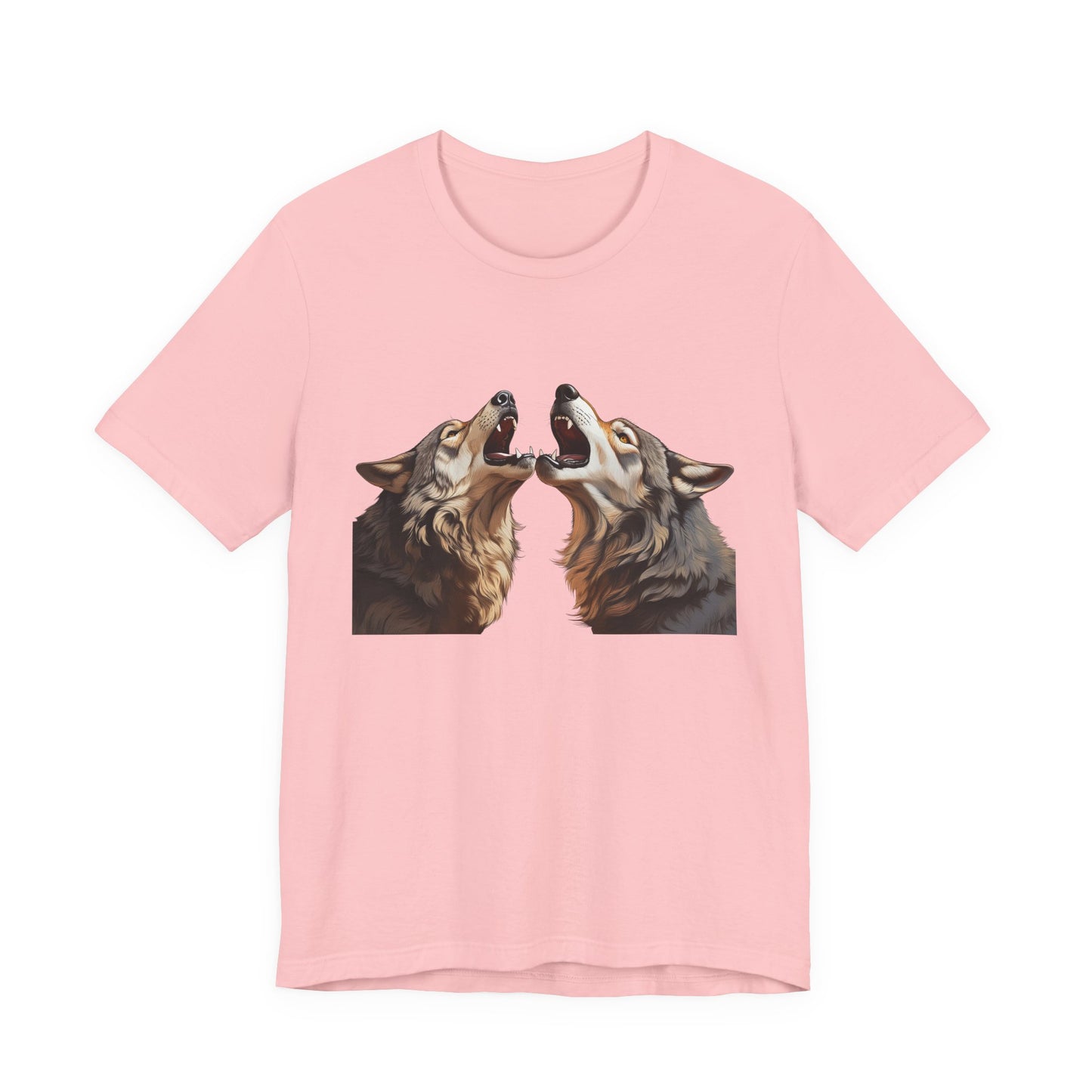 Dualing Wolf Howls - T‑Shirt