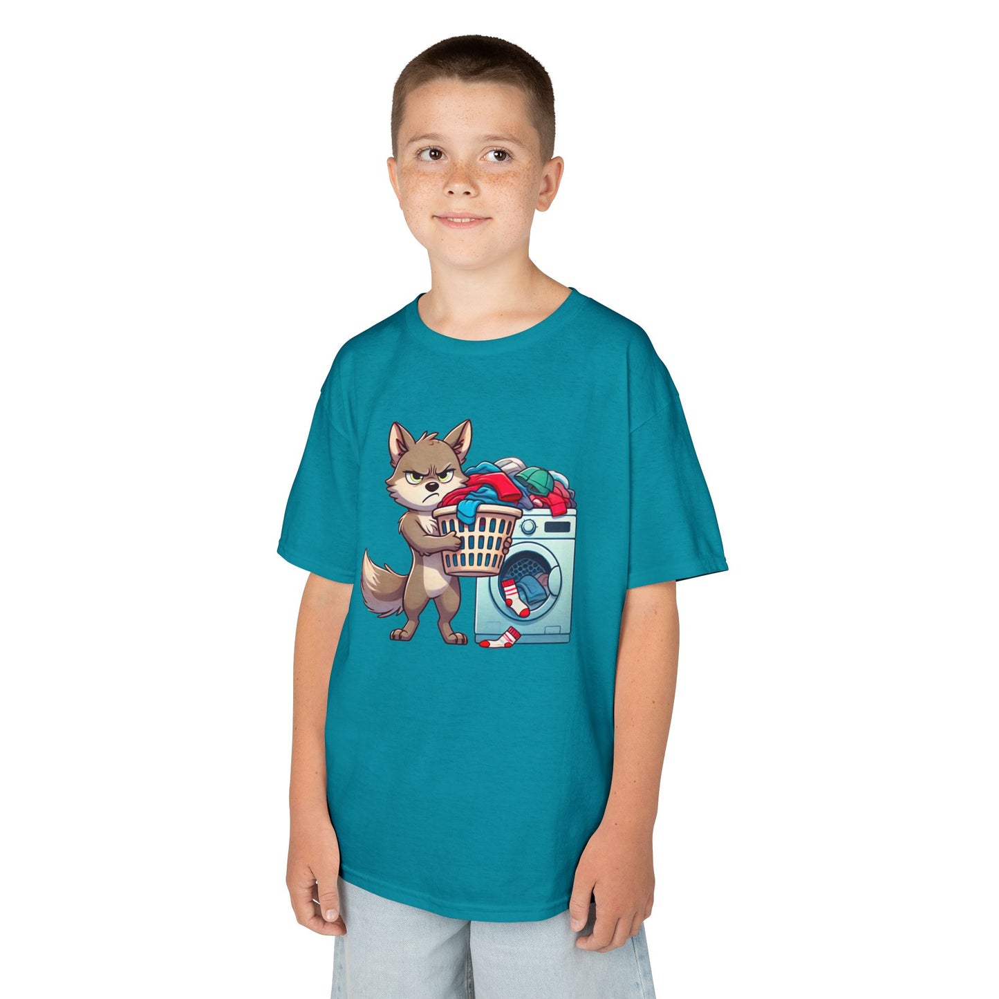 Grumpy Wolf Kid-Laundry