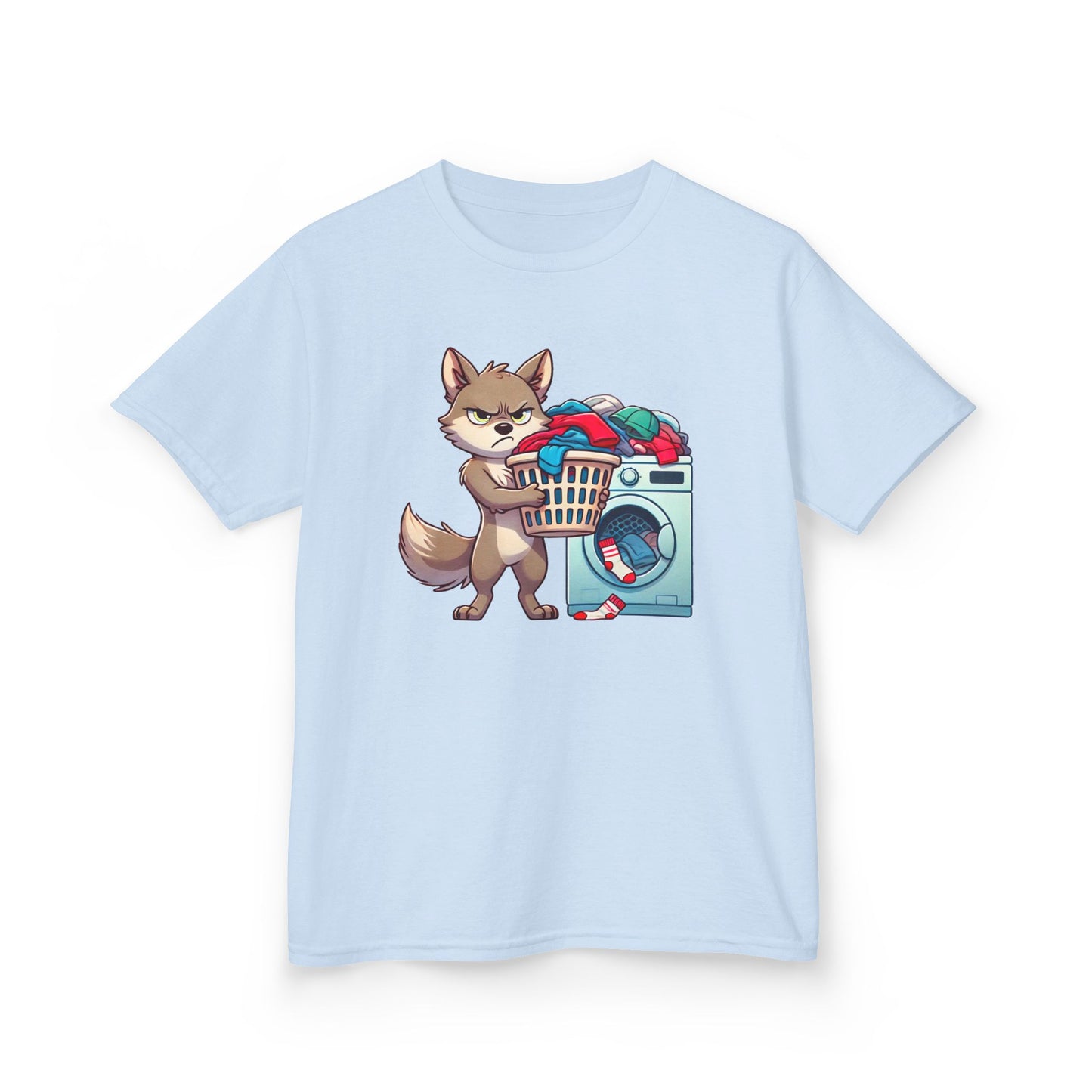 Grumpy Wolf Kid-Laundry