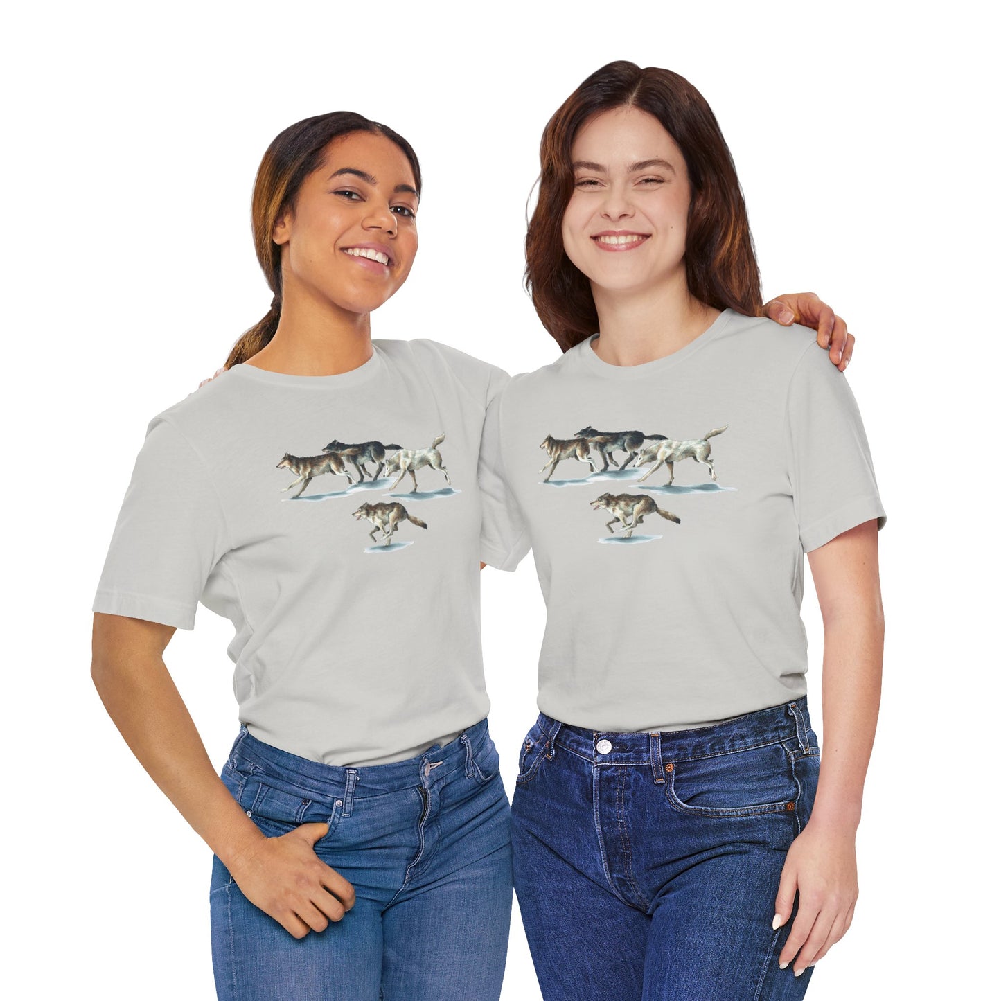 Running Wolves T‑Shirt
