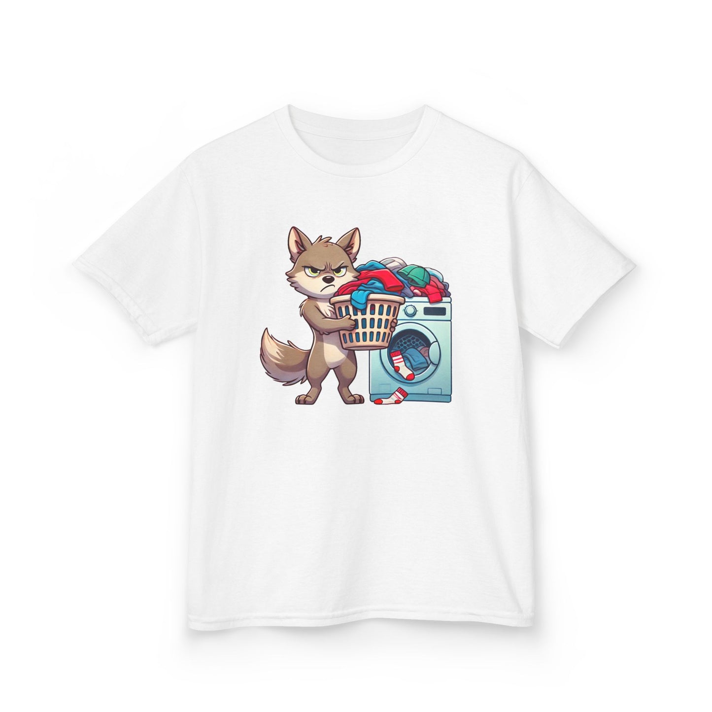 Grumpy Wolf Kid-Laundry