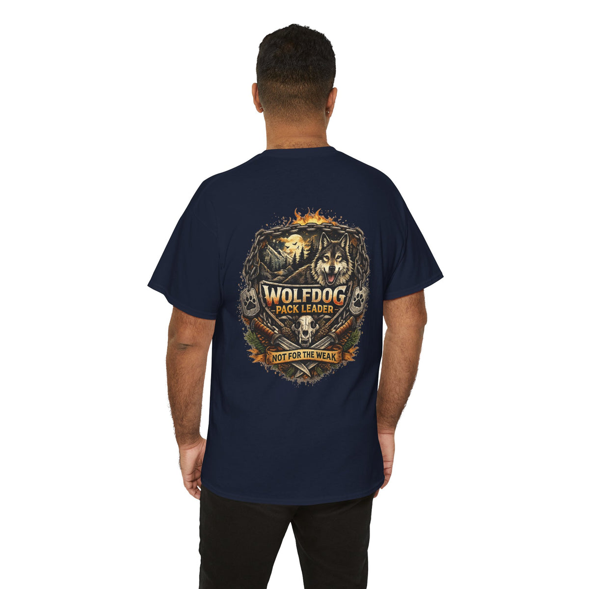 Wolfdog Pack Leader T-Shirt — 'Not For The Weak'