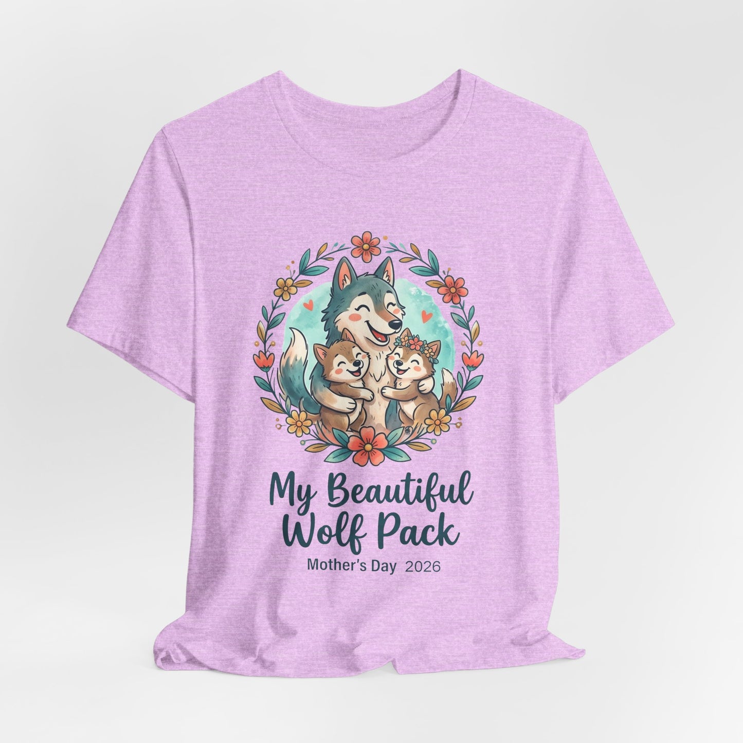 My Beautiful Wolf Pack T-Shirt – Mother's Day  Tee