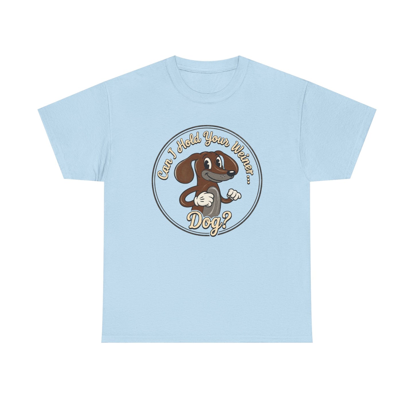 Vintage Cartoon  Weiner Dog T