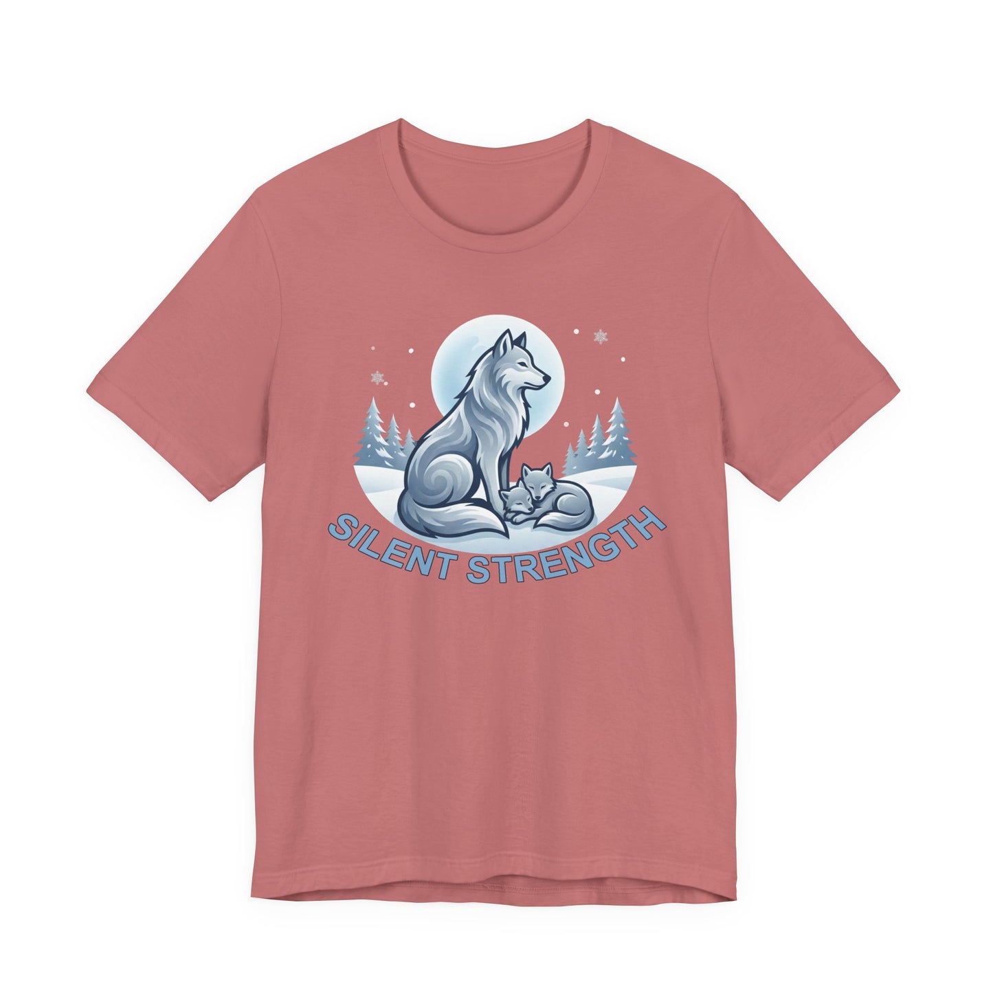 Silent Strength Mother Wolf Tee