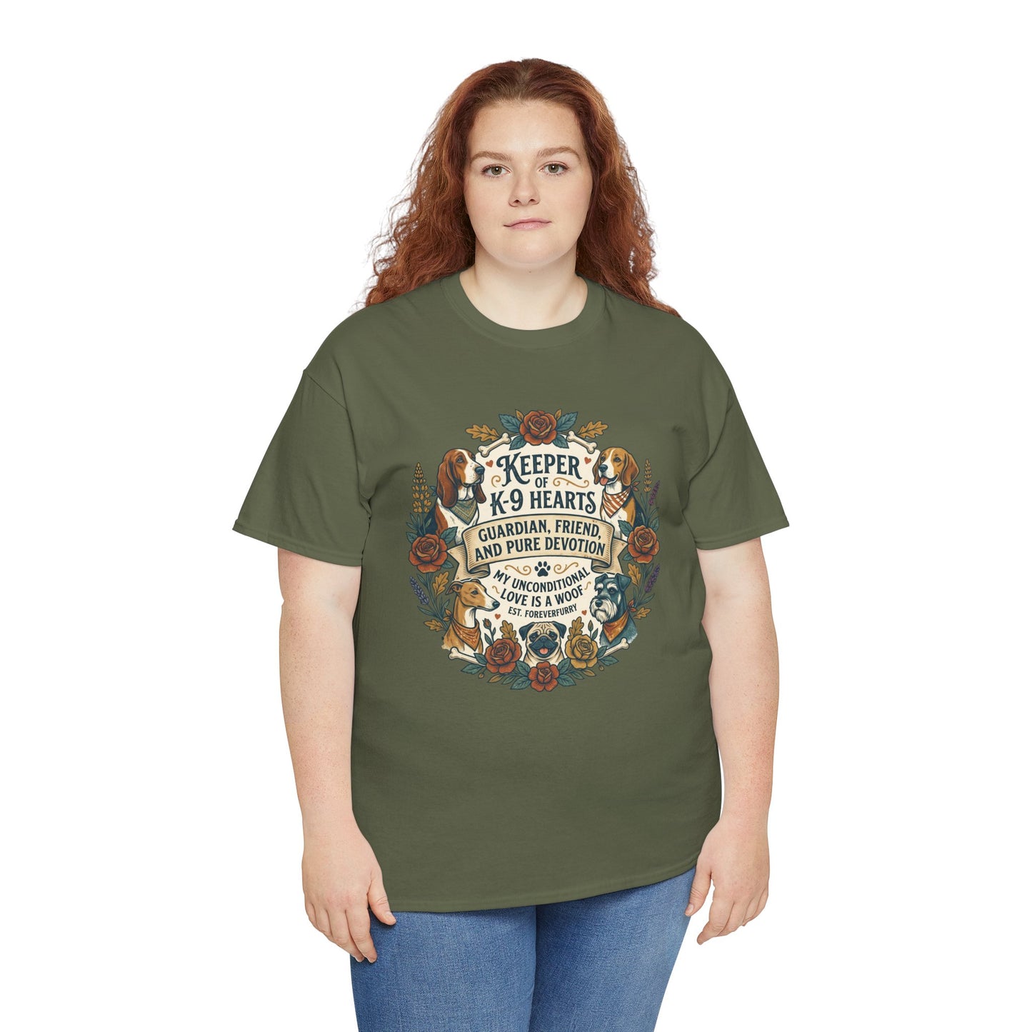Keeper of K-9 Hearts T-Shirt