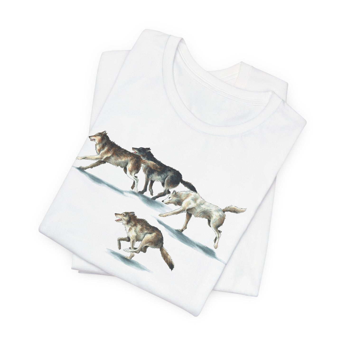 Running Wolves T‑Shirt