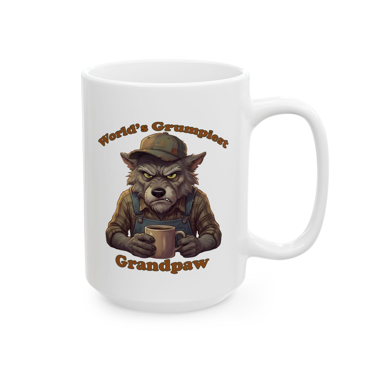 Worlds grumpiest Grandpaw Ceramic Mug (11oz, 15oz)